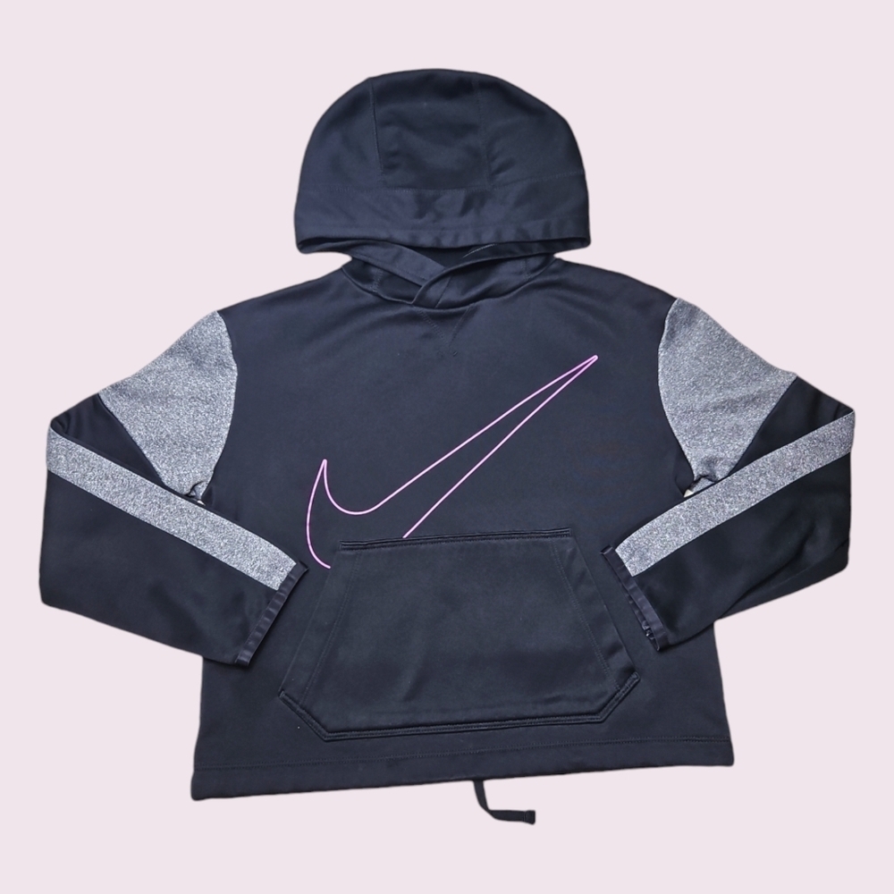 Nike Hoodie Pullover Front Pocket Girls Size Medium